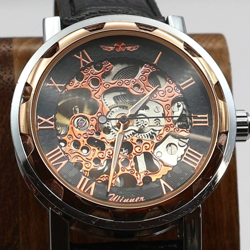 A Cool Automatic! Skeleton Case Watch ***Bargain Corner***